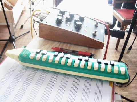 04 Salina Stars -melodica, Moogerfooger and bass line score S